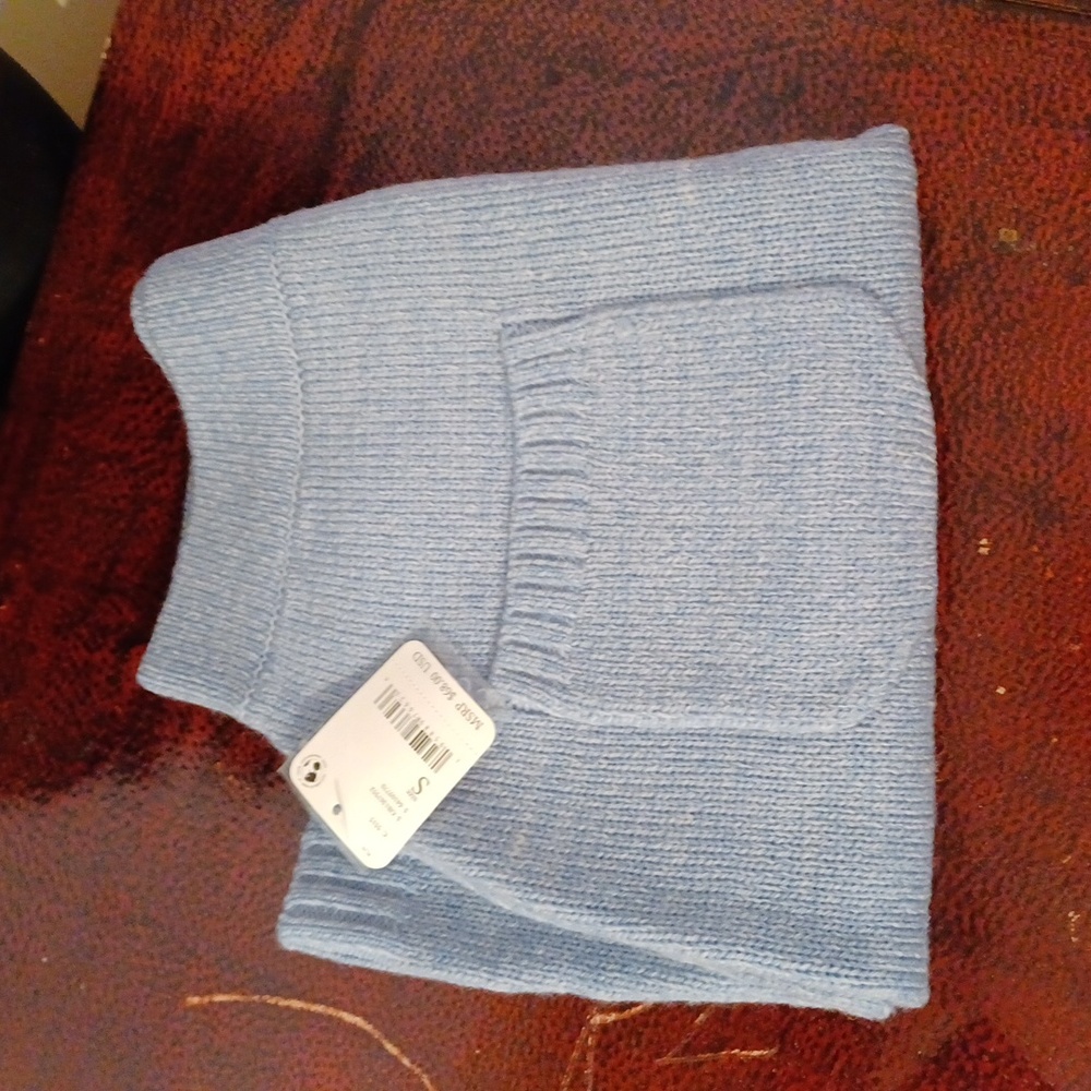 SALE! Free People heather blue,knit,mini skirt! SZ.S